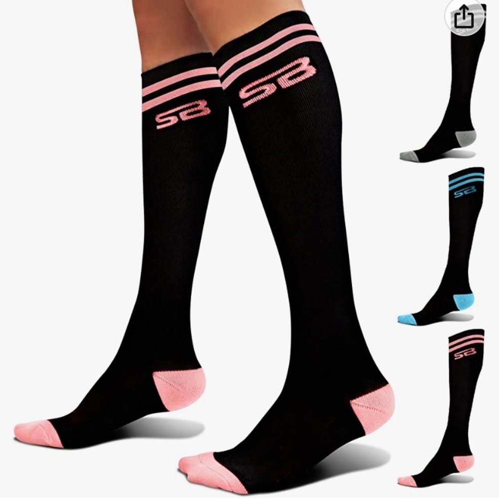 SB compression socks new open box, unisex